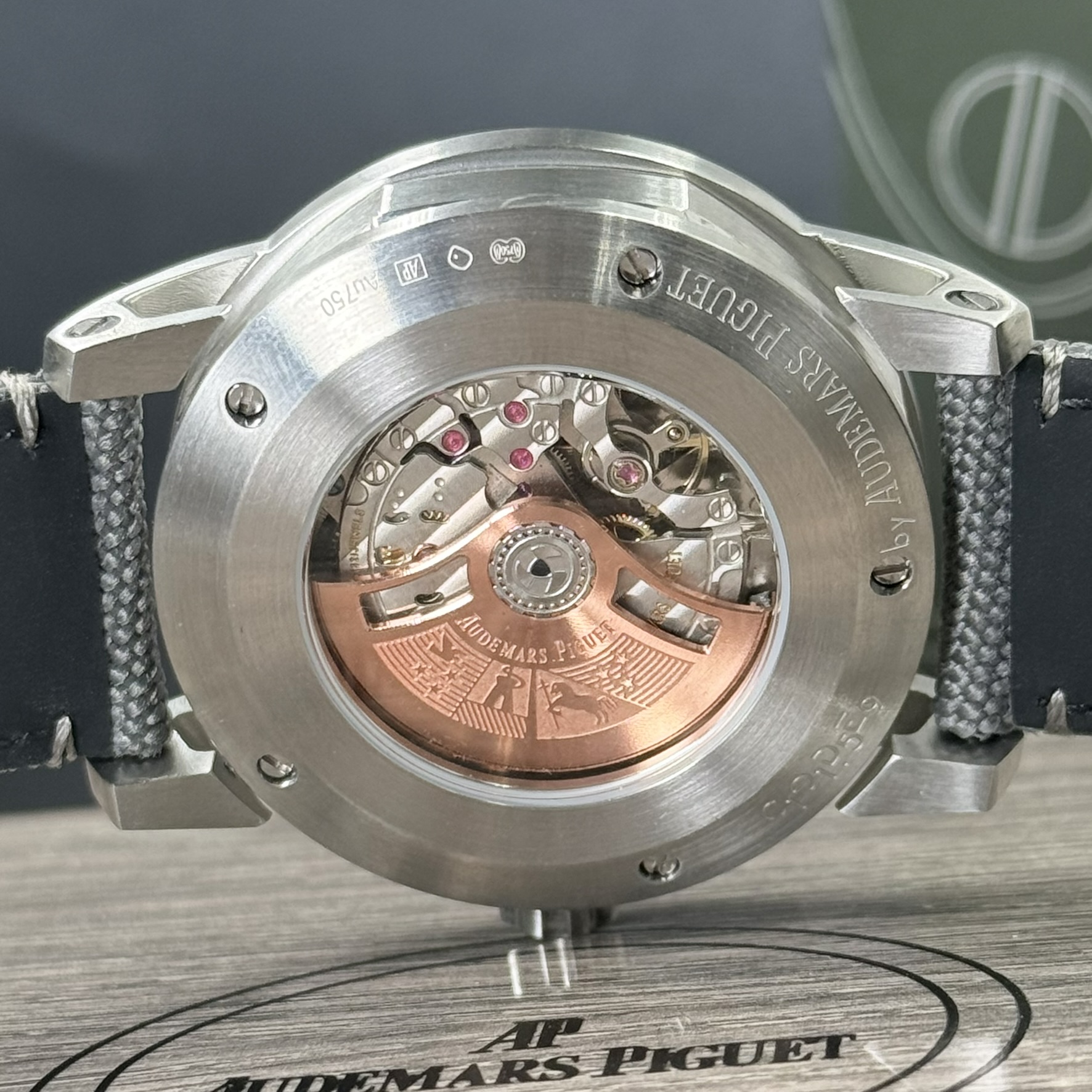 Audemars Piguet Code 11.59 Selfwinding Grey Belt Stamped slate grey Dial Automatic Watch - Image 7