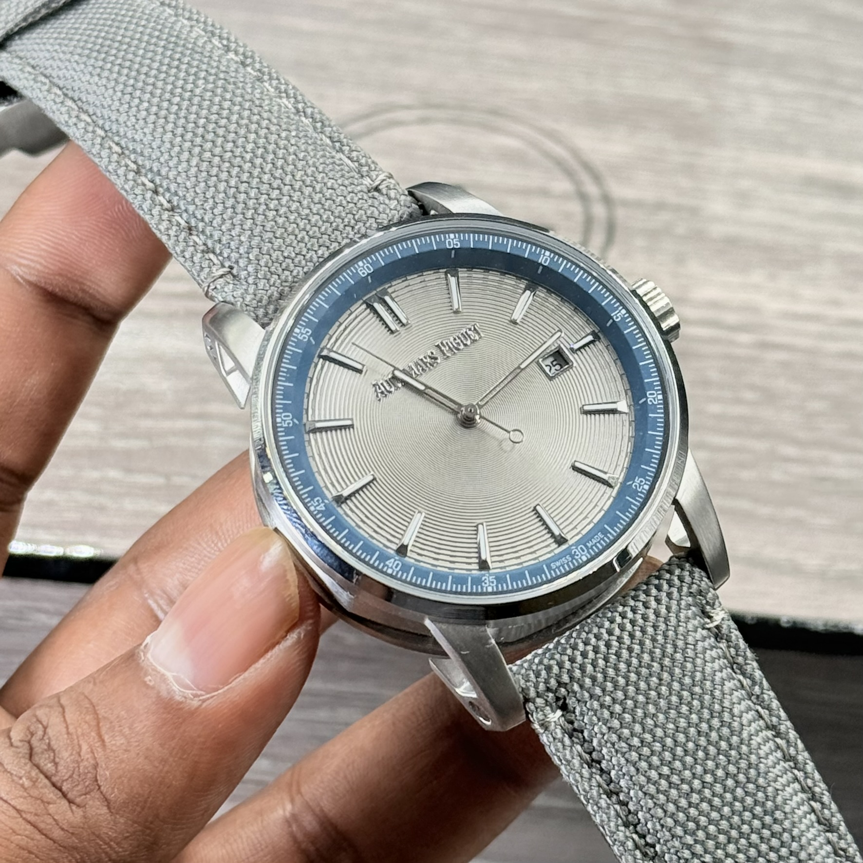 Audemars Piguet Code 11.59 Selfwinding Grey Belt Stamped slate grey Dial Automatic Watch - Image 2