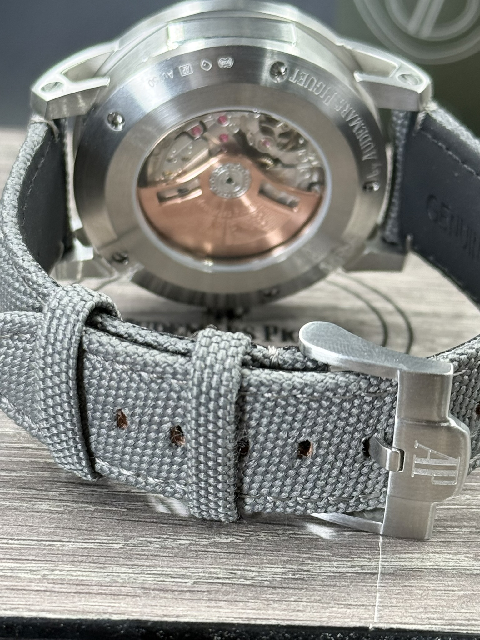 Audemars Piguet Code 11.59 Selfwinding Grey Belt Stamped slate grey Dial Automatic Watch - Image 6