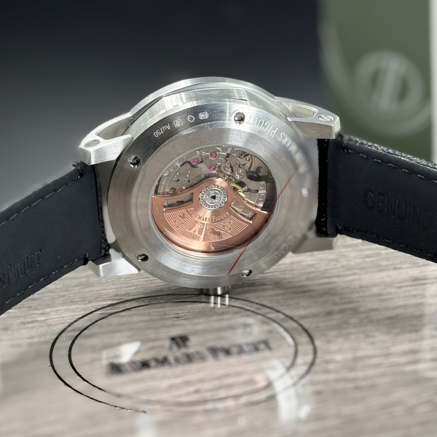 Audemars Piguet Code 11.59 Selfwinding Black Belt smoked grey sunburst lacquered Dial Automatic Watch - Image 6