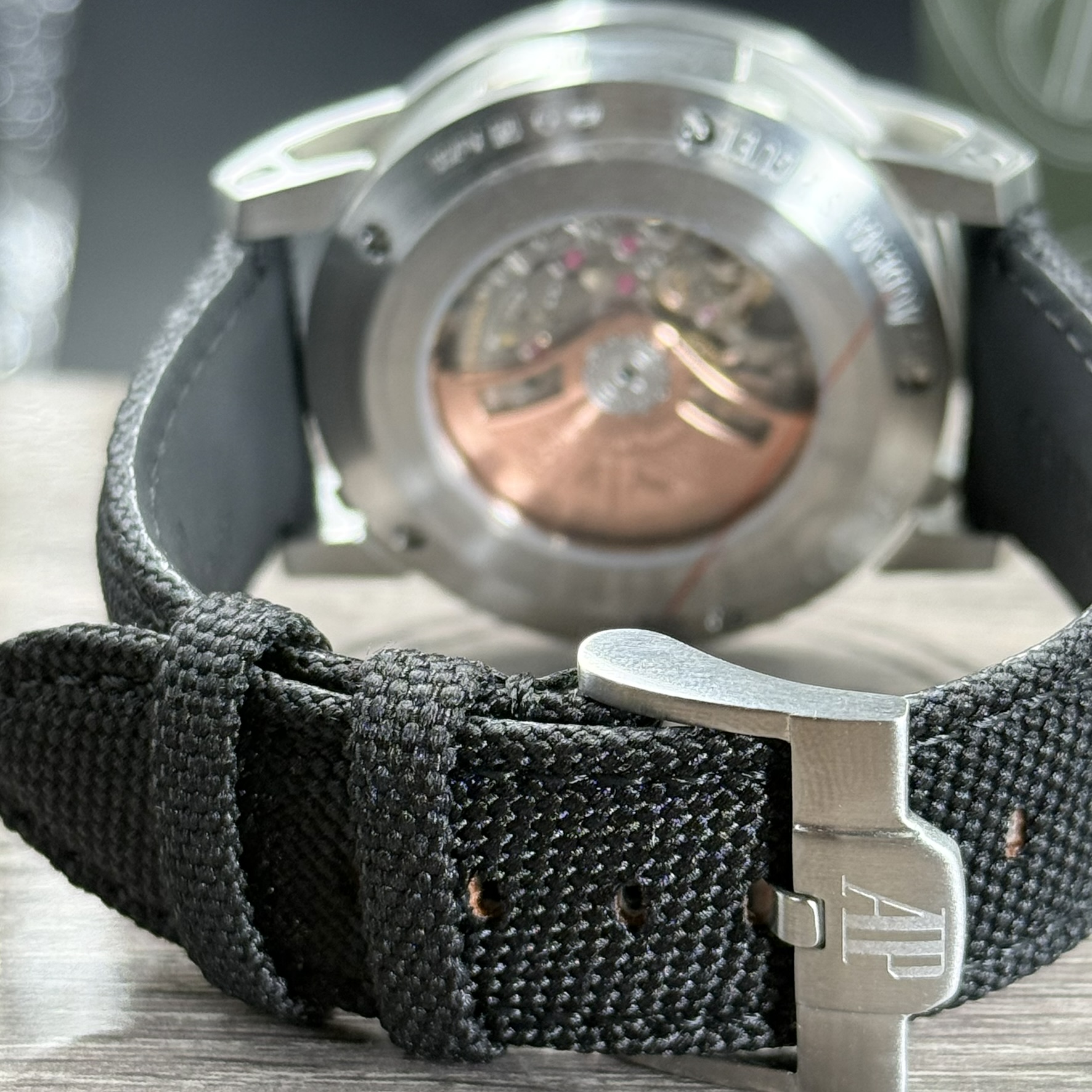 Audemars Piguet Code 11.59 Selfwinding Black Belt smoked grey sunburst lacquered Dial Automatic Watch - Image 7