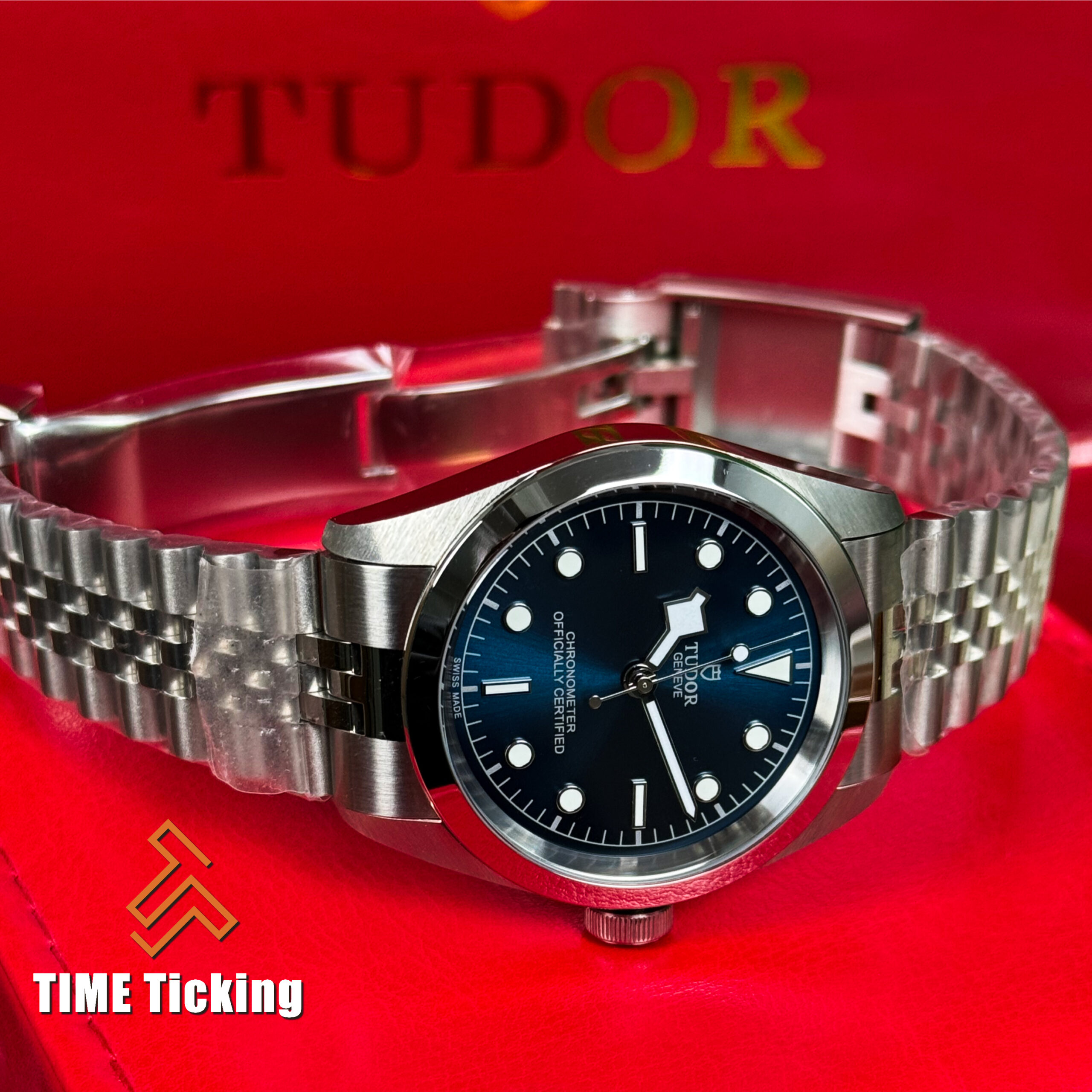 TUDOR Black Bay 40mm Automatic Sunray Blue Dial Men’s Watch - Image 6
