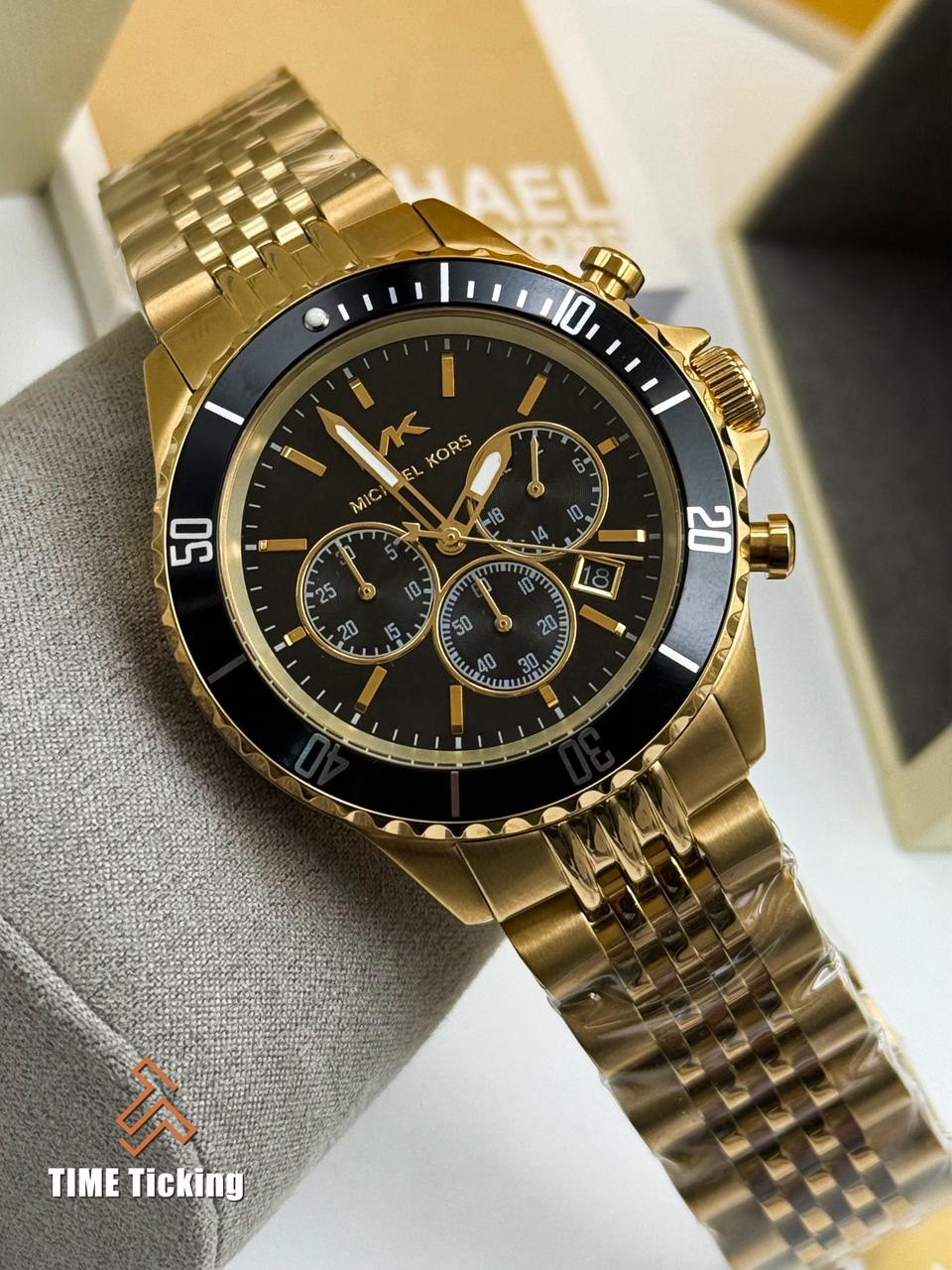 Michael Kors Bayville Chronograph Gold-Tone Men's Watch. - Image 2