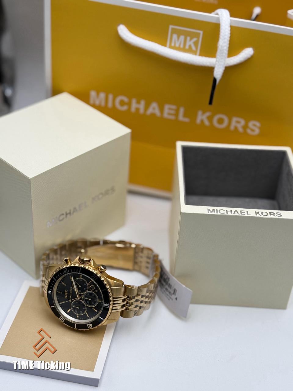 Michael Kors Bayville Chronograph Gold-Tone Men's Watch. - Image 6