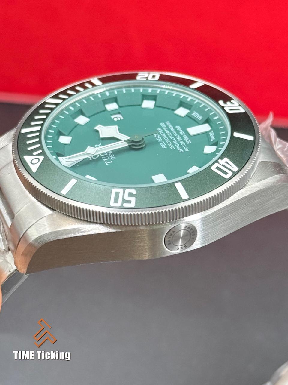 Tudor Pelagos 41mm,Green Dial Automatic Mechanical Watch. - Image 6