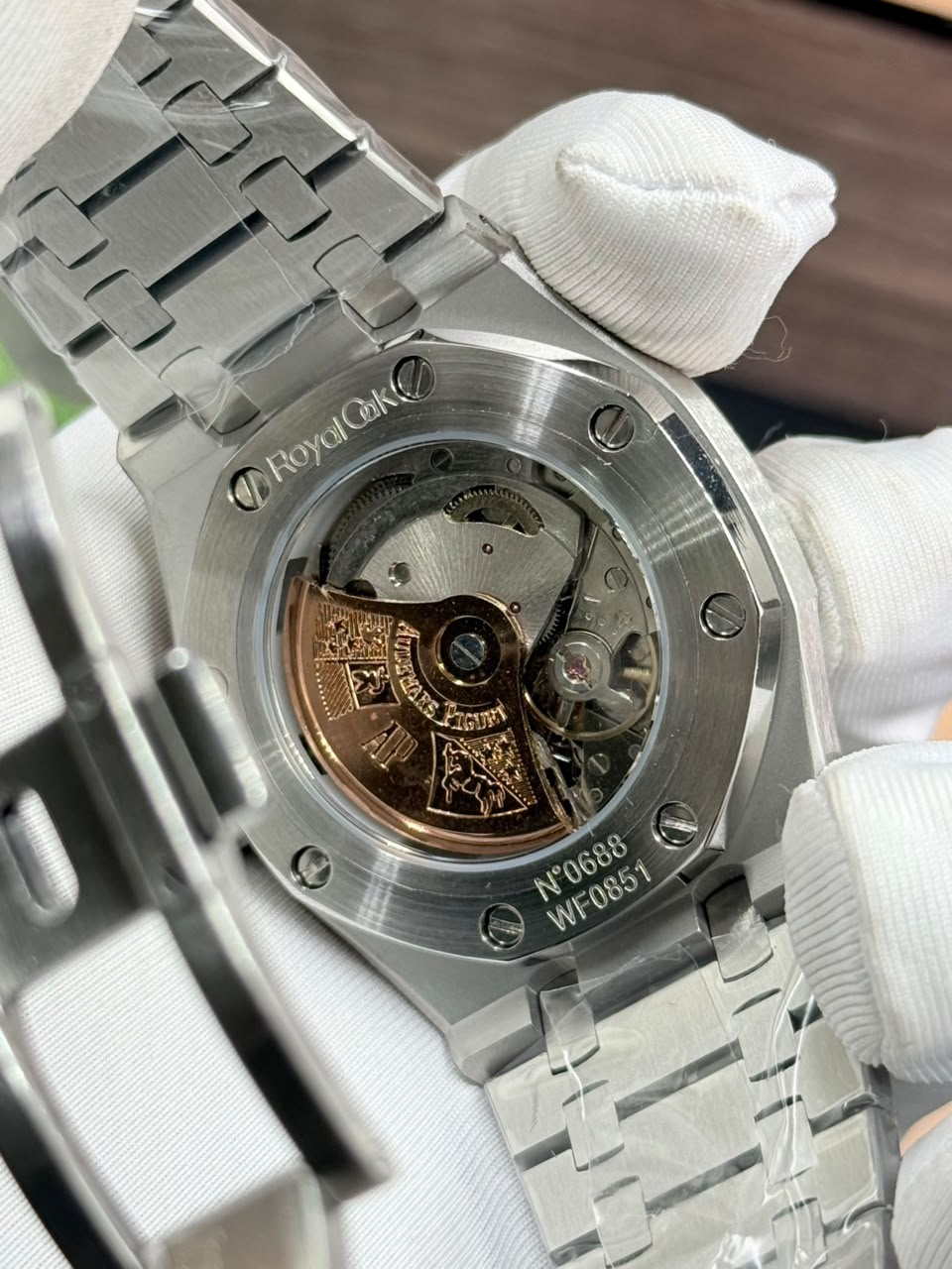 Audemars Piguet Royal Oak Bleu Nuit, Nuage 50 Dial Stainless Steel Automatic 41 mm - Image 4