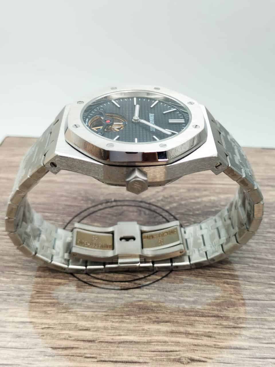 Audemars Piguet Royal Oak Tourbillon Automatic Watch Black Dial - Image 5