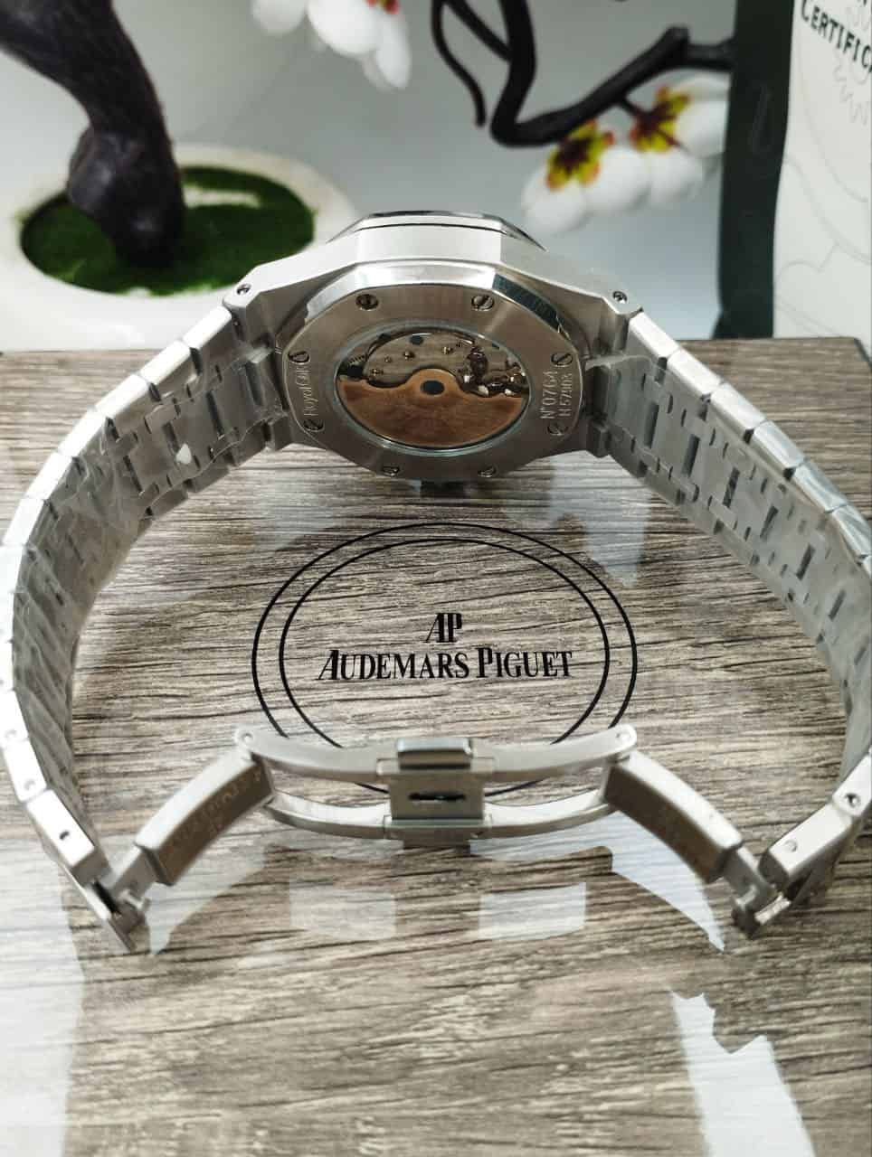 Audemars Piguet Royal Oak Tourbillon Automatic Watch Maroon Dial - Image 6