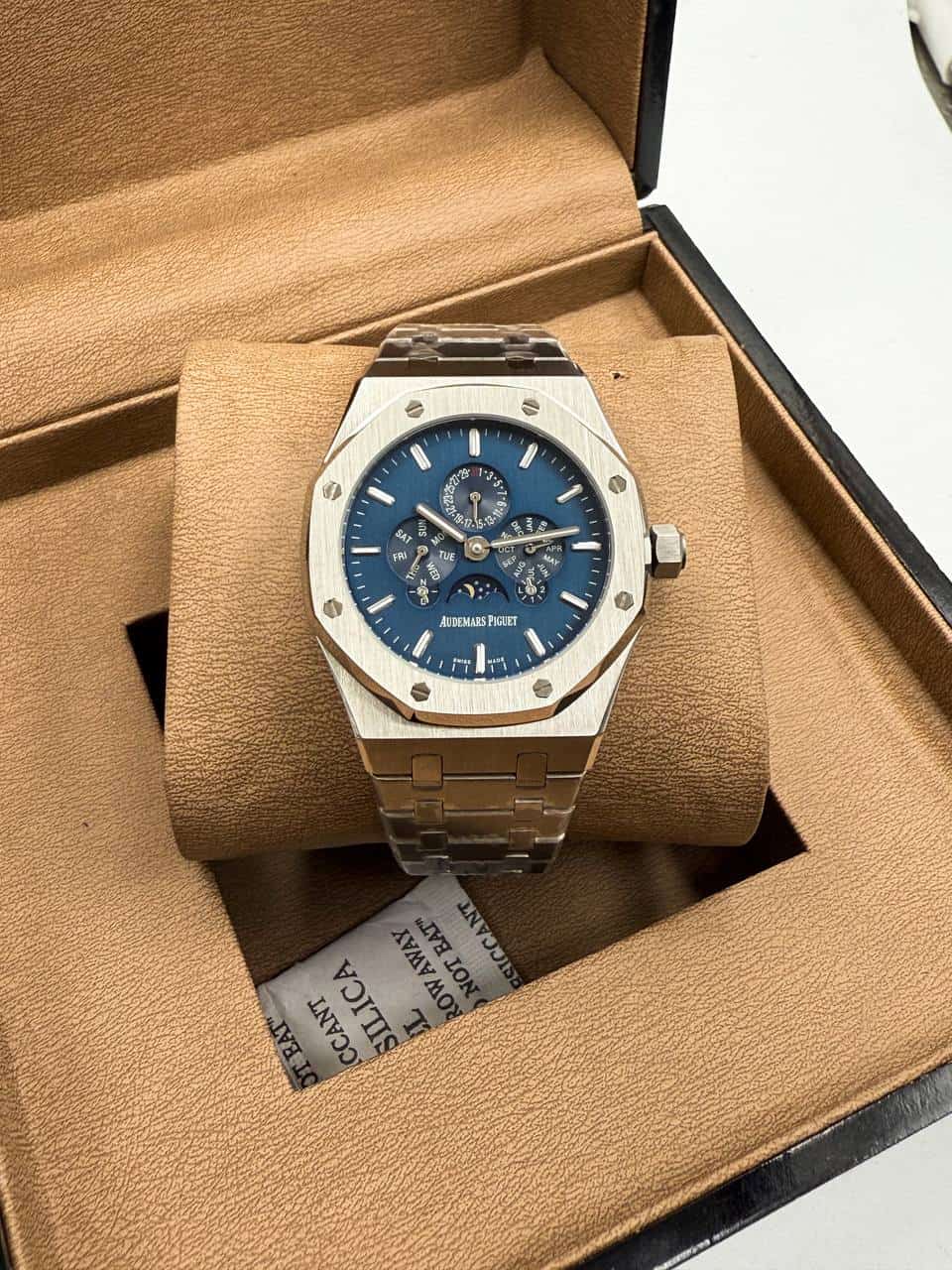 Audemars Piguet Royal Oak Light Blue Dial Automatic Perpetual Calendar 41 mm Men’s Watch - Image 3