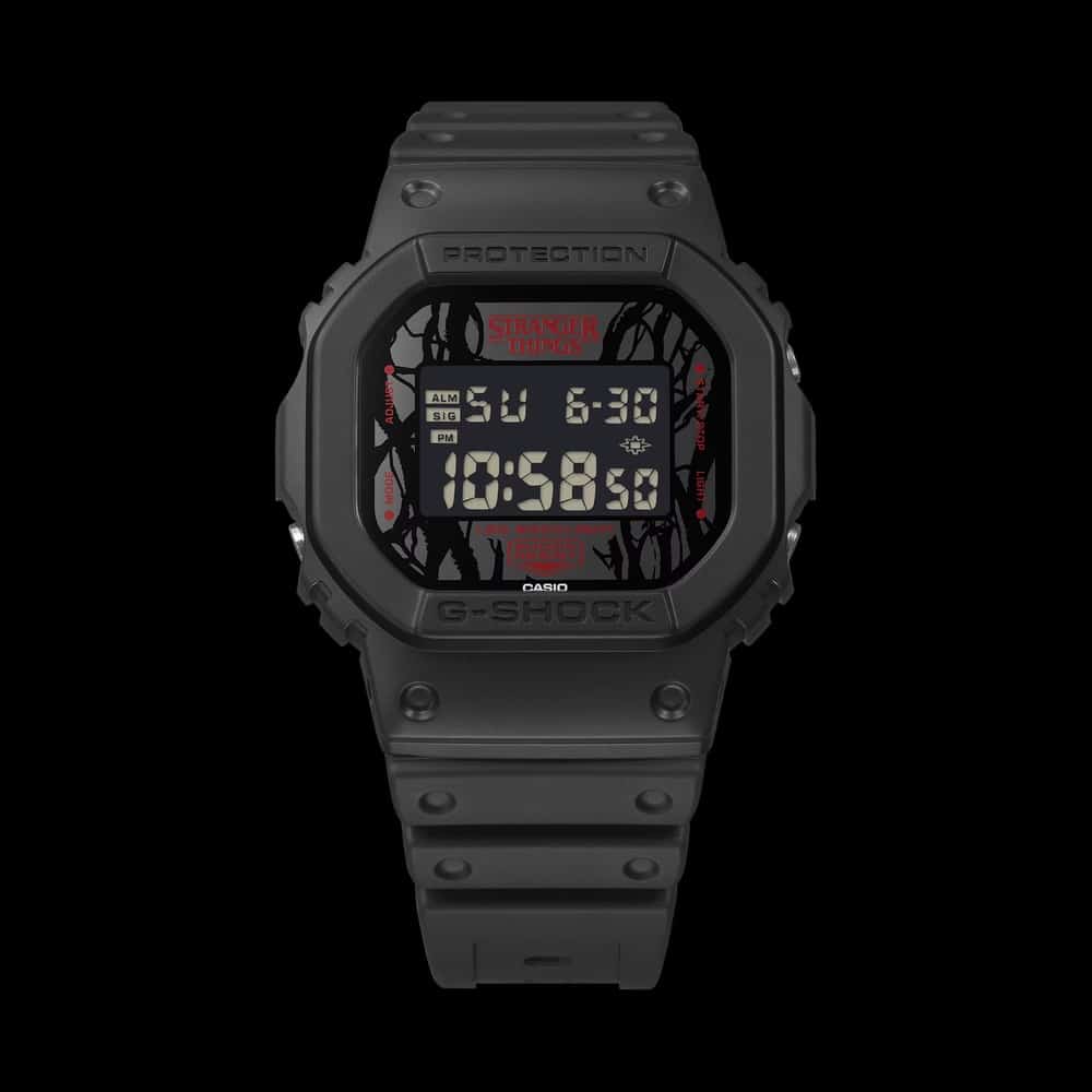CASIO G-SHOCK X STRANGER THINGS DIGITAL WATCH DW-5600STT-1DR - Image 7