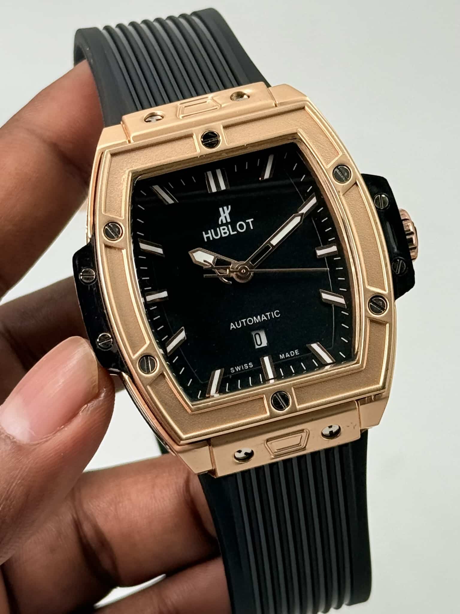 Hublot Spirit of Big Bang Rose Gold Case Black Dial Man’s Watch - Image 2