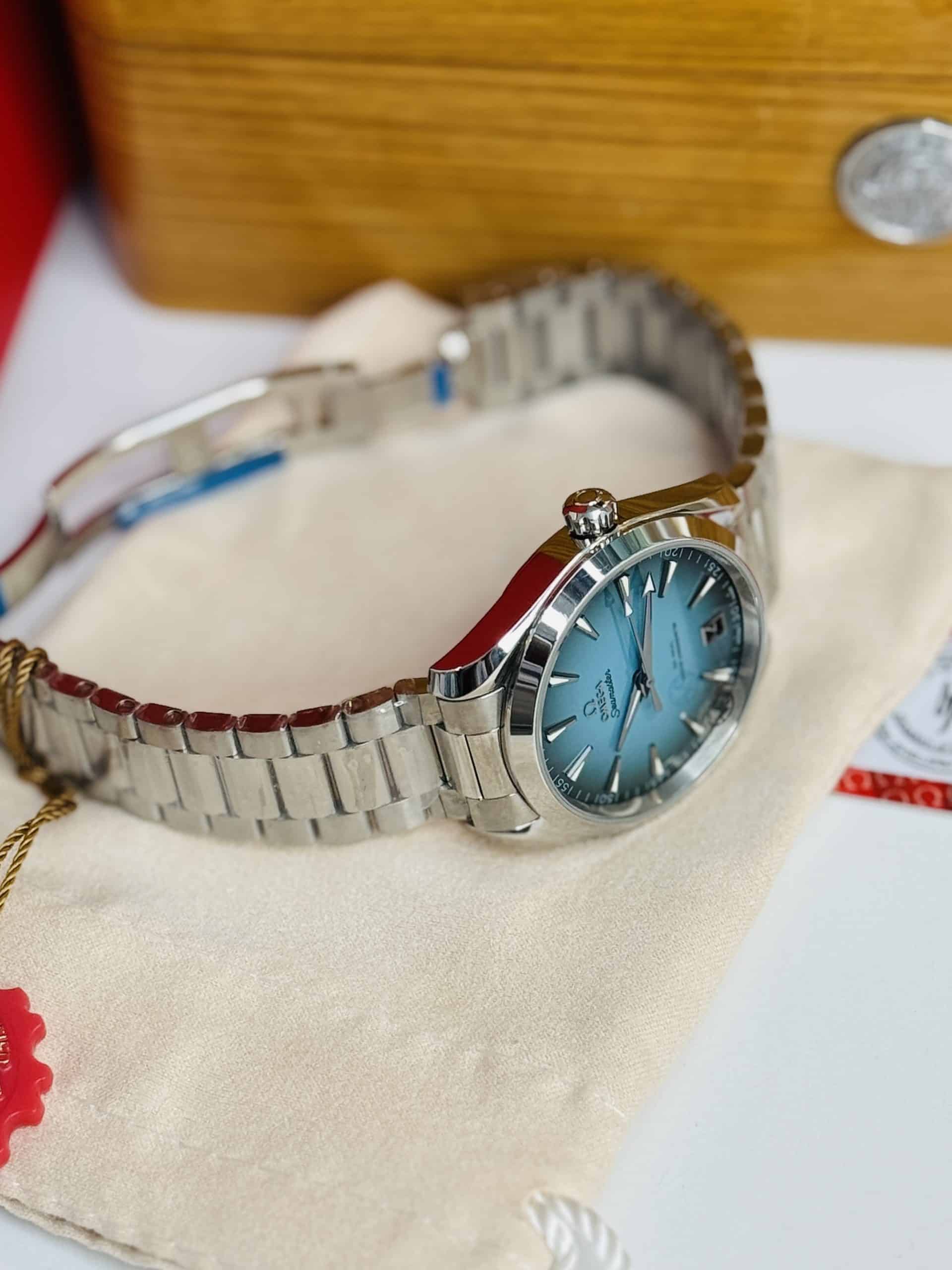 OMEGA Seamaster Aqua Terra 150M Turquoise Dial 41mm - Image 6