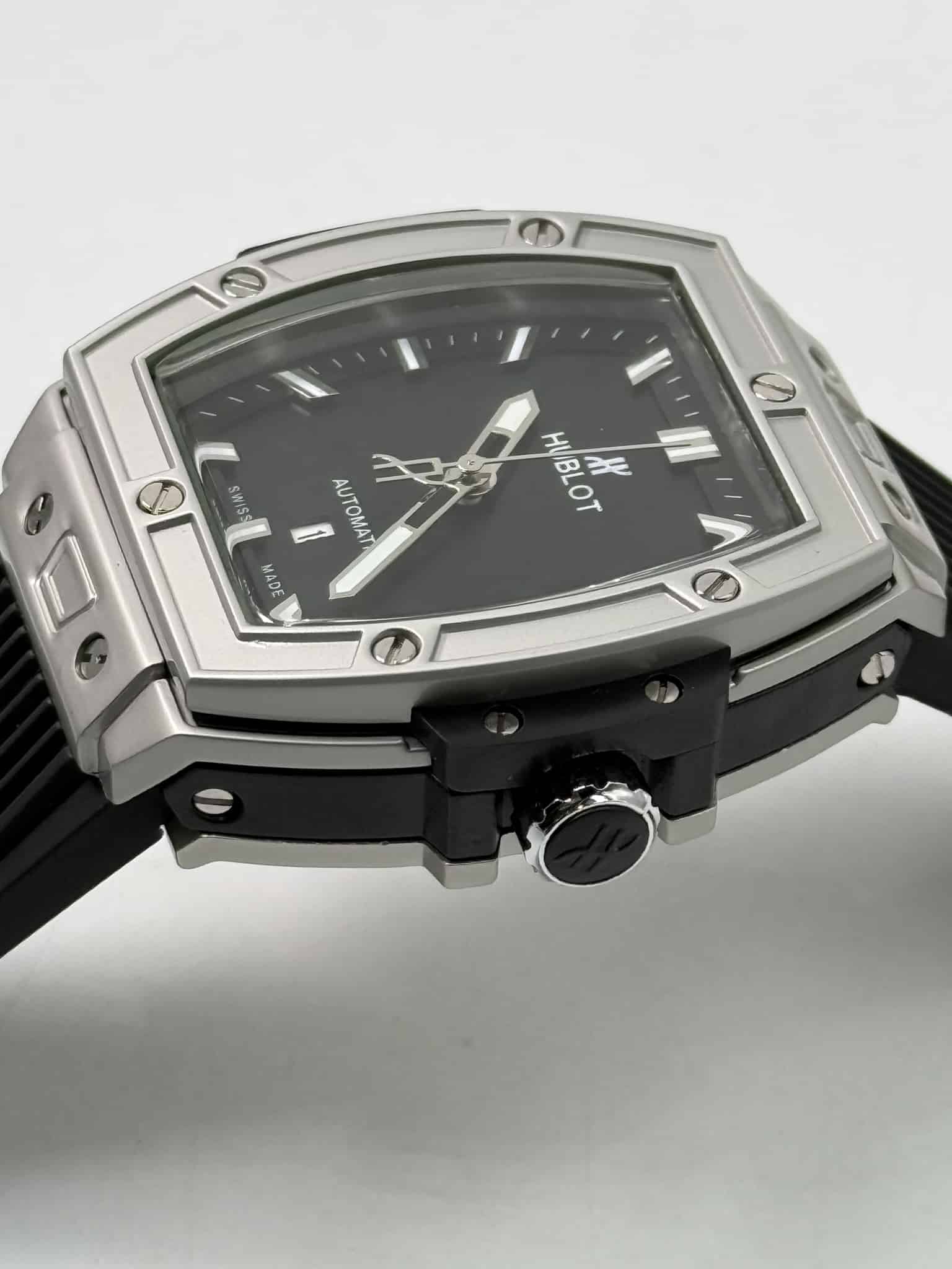 Hublot Spirit of Big Bang Silver Case Black Dial Man’s Watch - Image 9