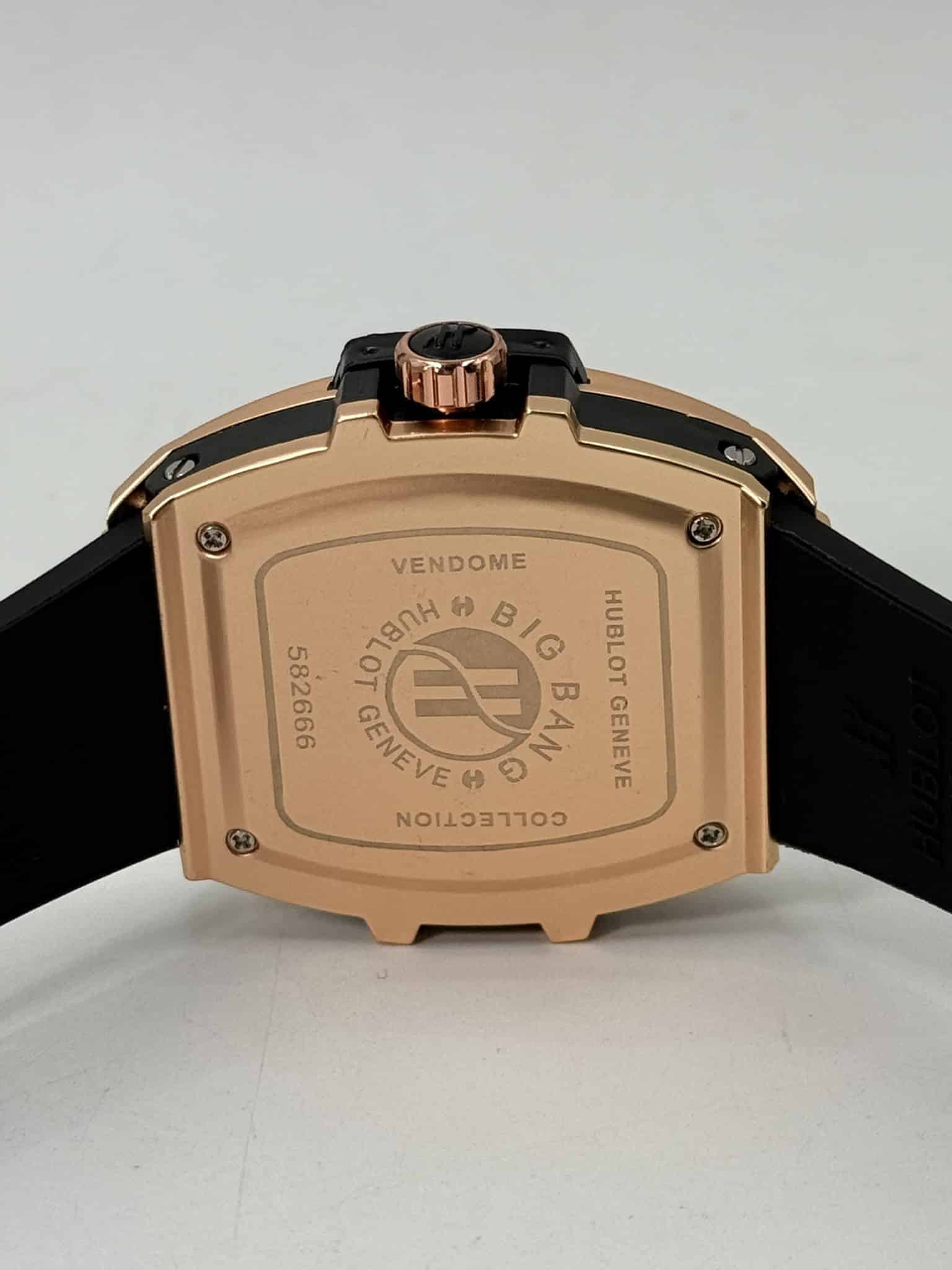 Hublot Spirit of Big Bang Rose Gold Case Black Dial Man’s Watch - Image 9