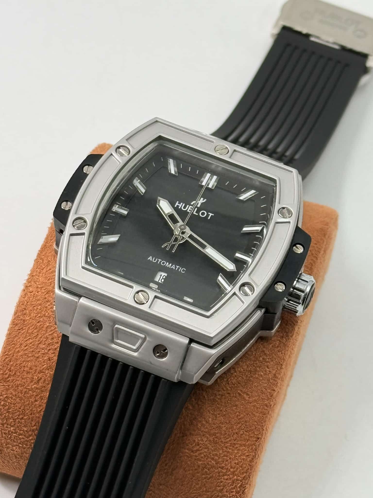 Hublot Spirit of Big Bang Silver Case Black Dial Man’s Watch - Image 4