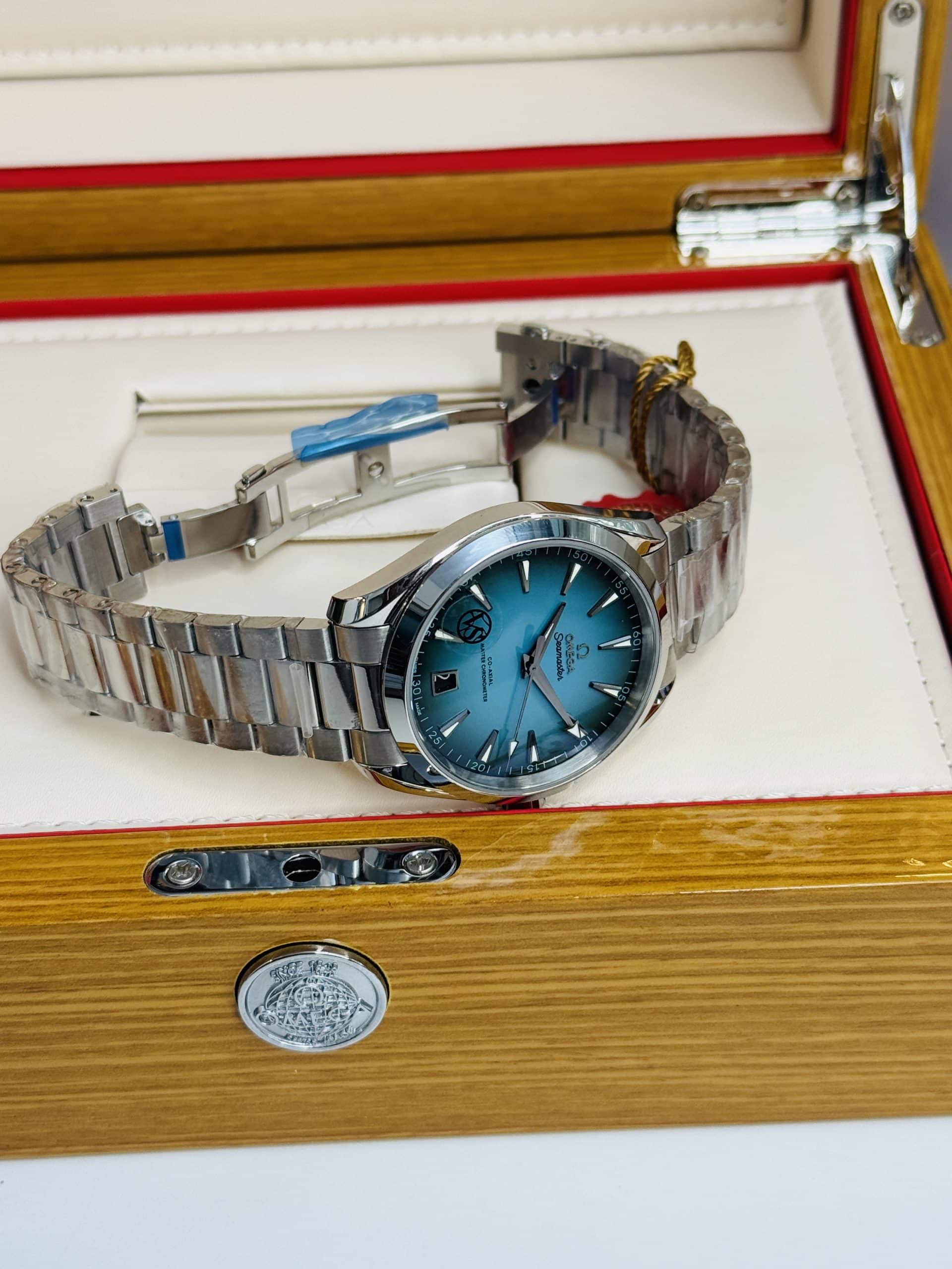 OMEGA Seamaster Aqua Terra 150M Turquoise Dial 41mm - Image 7