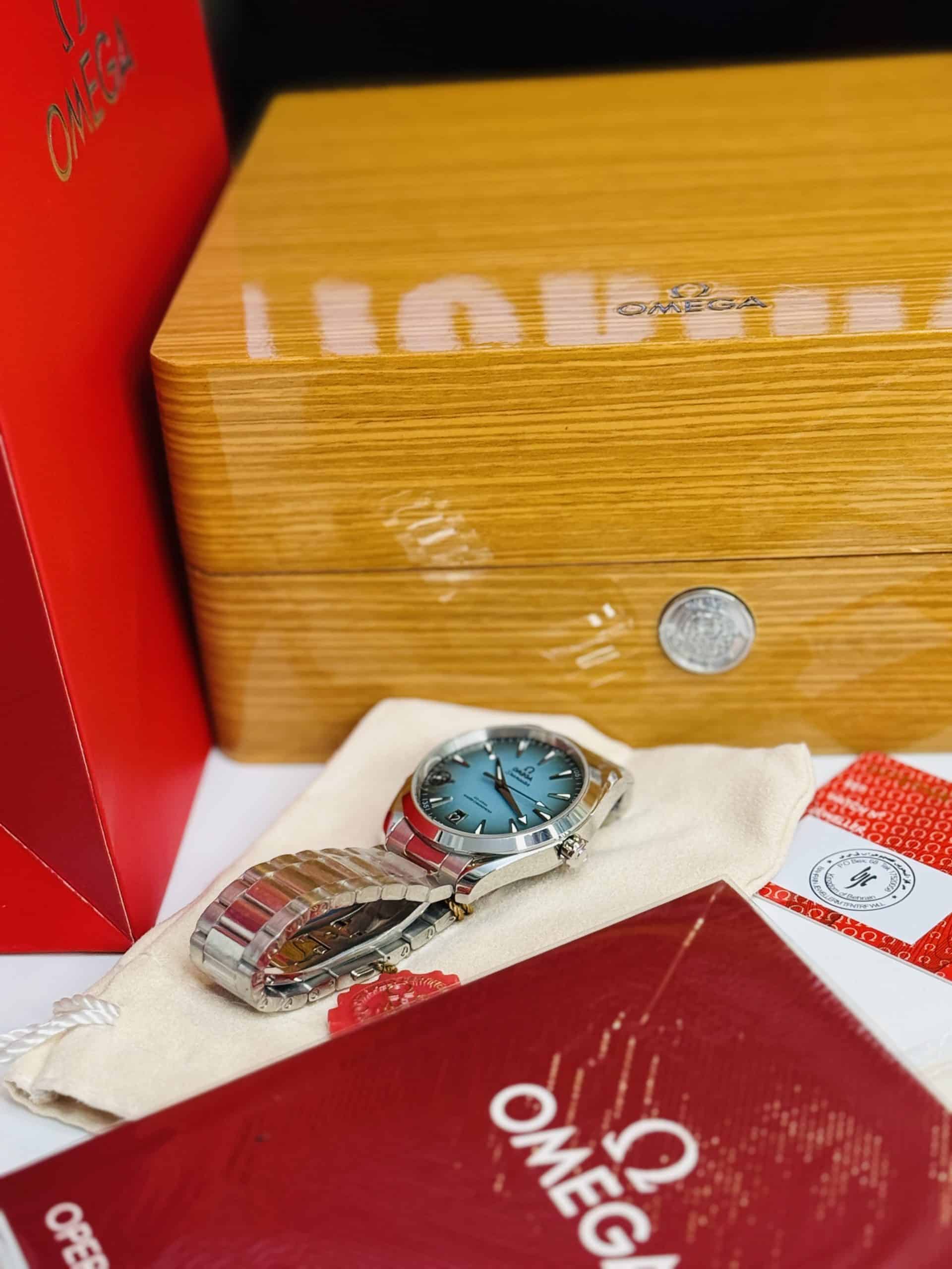 OMEGA Seamaster Aqua Terra 150M Turquoise Dial 41mm - Image 11