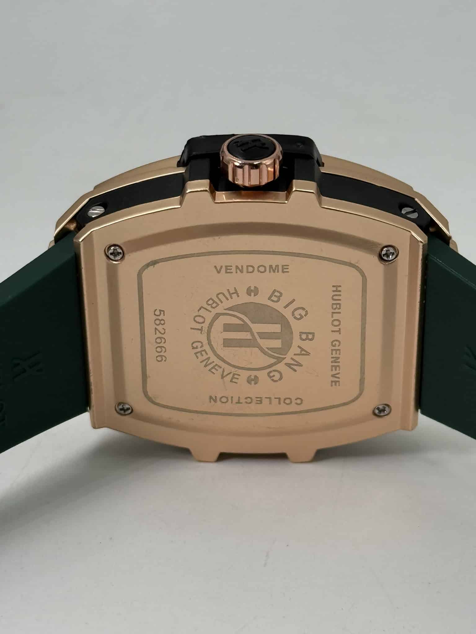 Hublot Spirit of Big Bang Rose Gold Case Black Dial Man’s Watch - Image 6