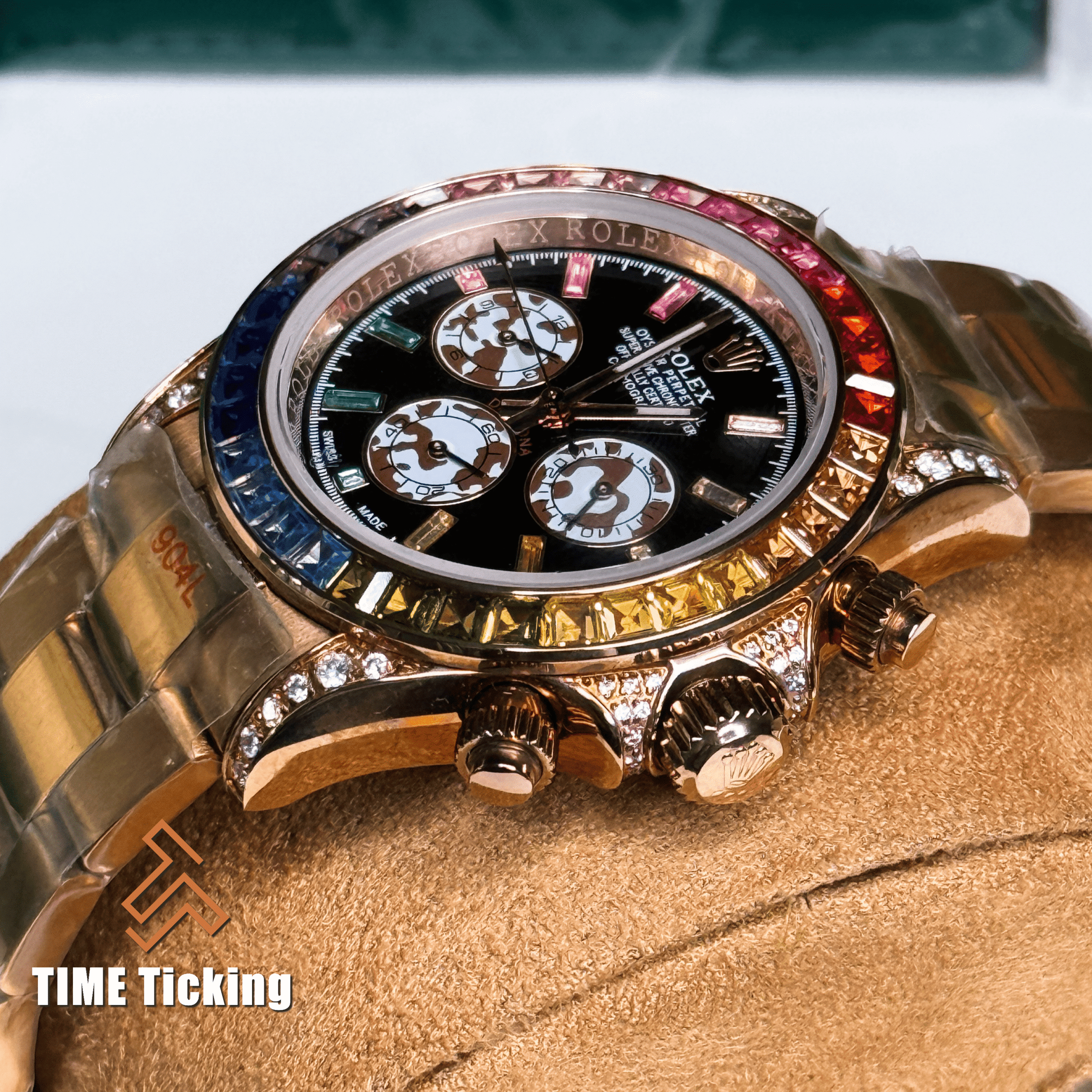 Rolex Rainbow Cosmograph Daytona 40 mm Automatic Watch - Image 2
