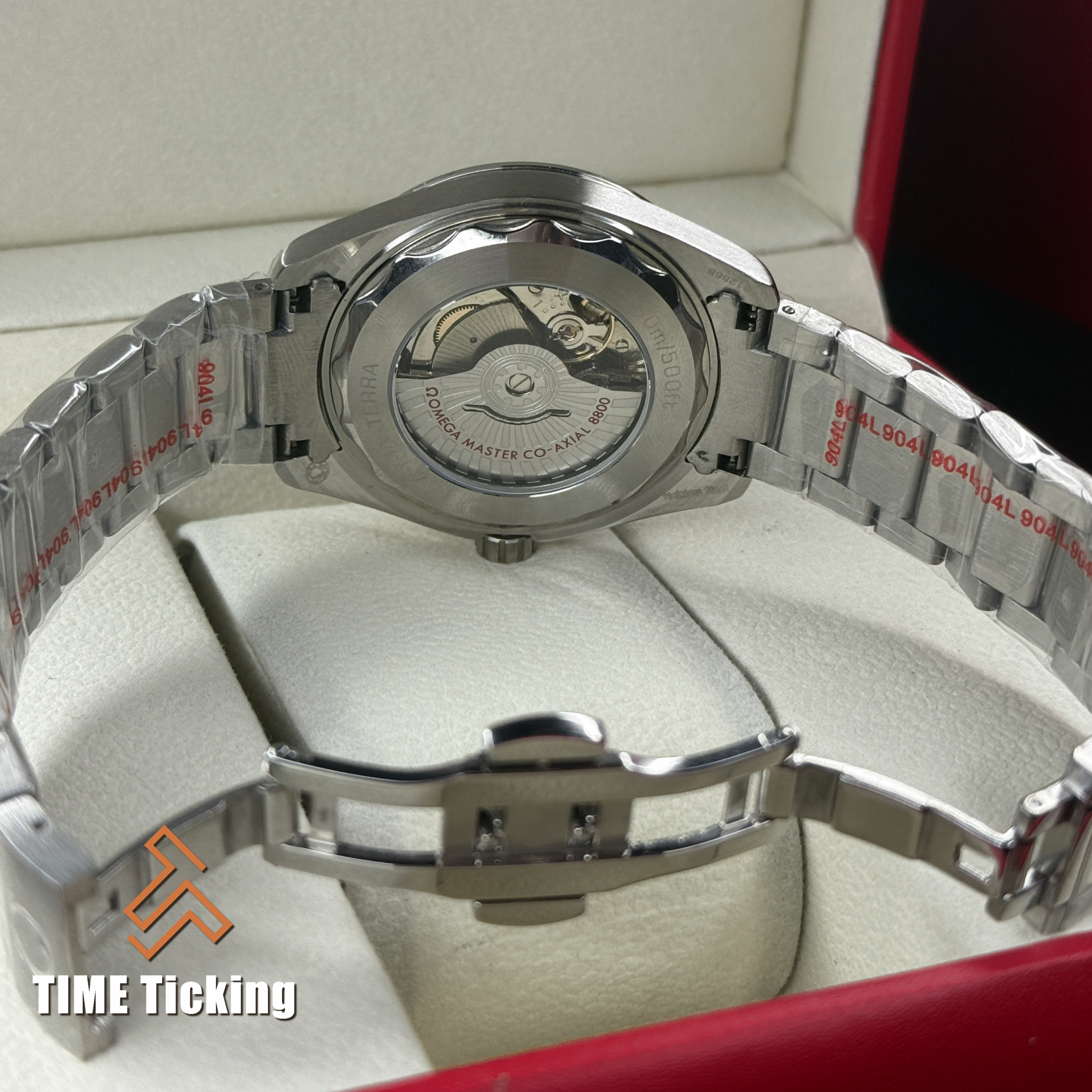 OMEGA Seamaster Aqua Terra 150M Co-Axial Master Chronometer 39 mm Turquoise Dial - Image 5