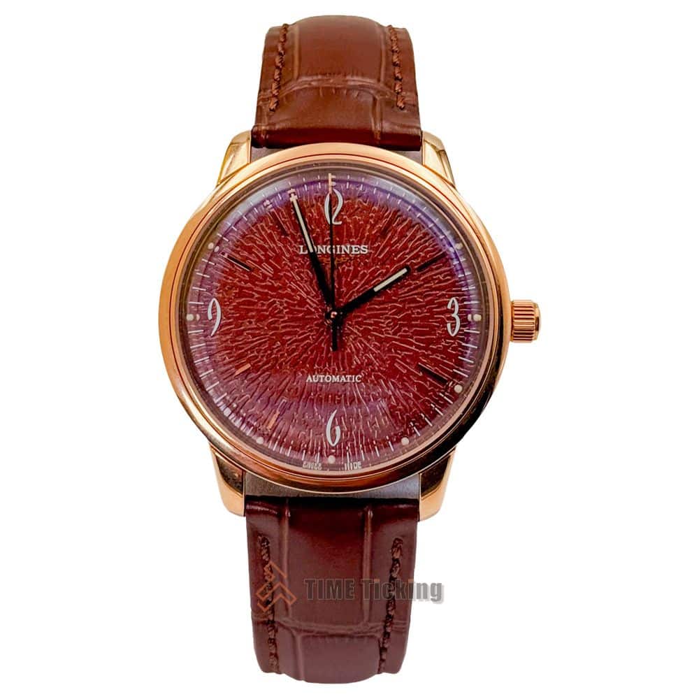 Longines L633.5 automatic self-winding mechanical watch with ETA 2824-2 movement 25 jewels and 38-hour power reserve master grade