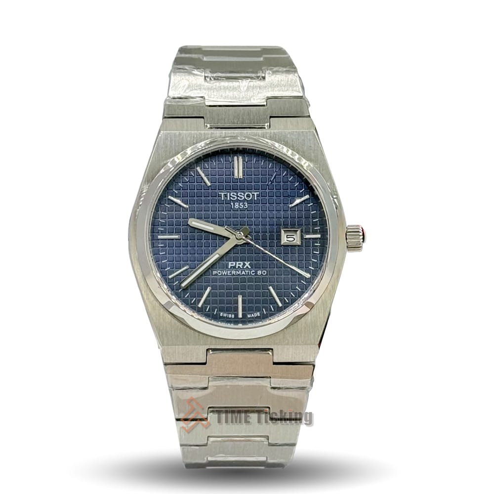 Tissot PRX Powermatic 80 38mm Dark Blue Dial Stainless Steel Automatic Men’s Watch