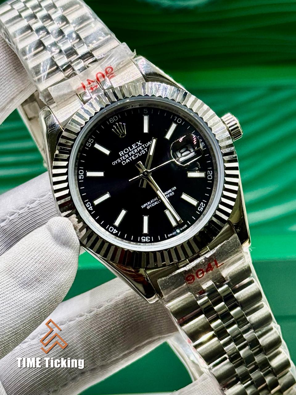 Rolex Datejust 41mm Black Dial. - Image 7