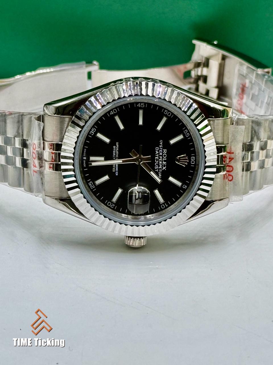 Rolex Datejust 41mm Black Dial. - Image 4