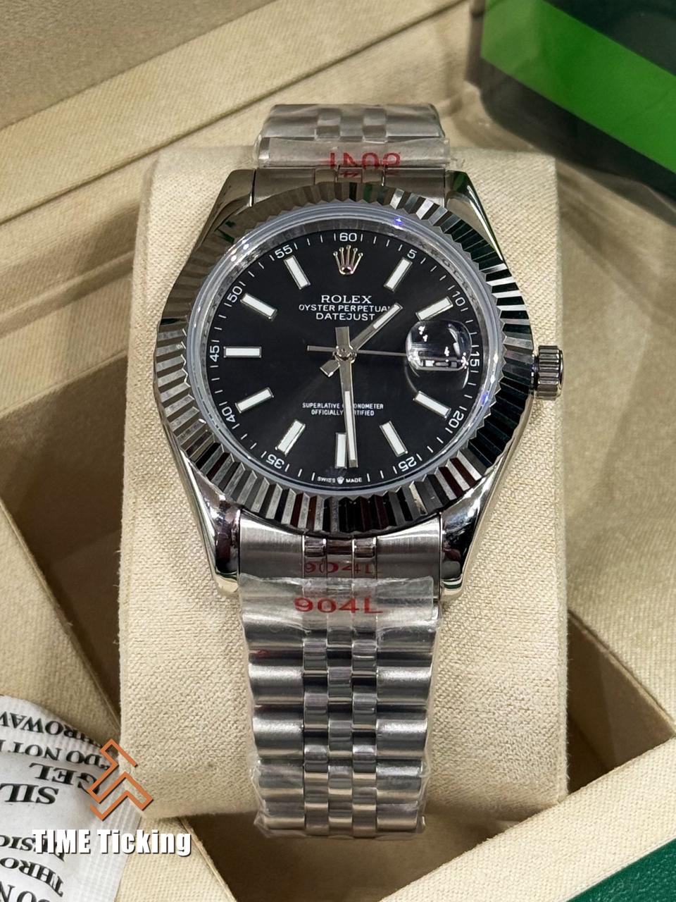 Rolex Datejust 41mm Black Dial. - Image 2