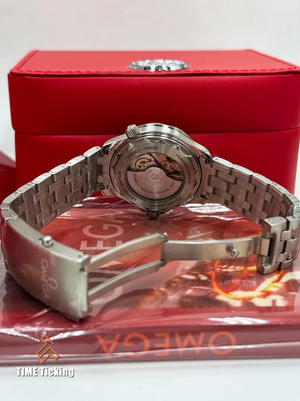 Omega Seamaster Diver 300M “Beijing 2022” Special Edition Men’s Automatic Watch - Image 5