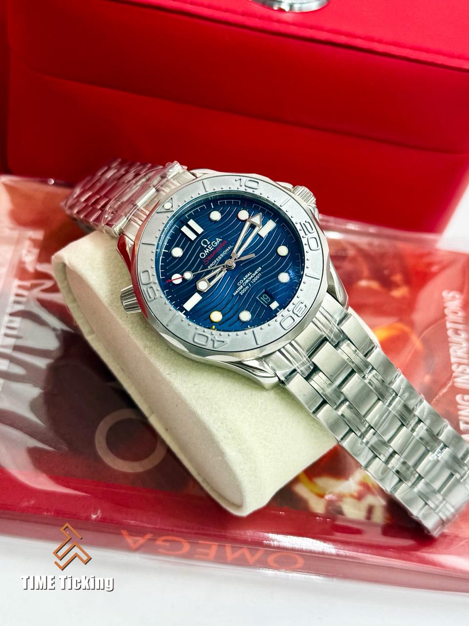 Omega Seamaster Diver 300M “Beijing 2022” Special Edition Men’s Automatic Watch - Image 4
