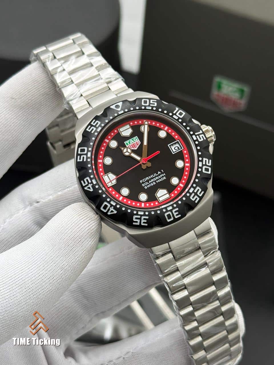 TAG Heuer Formula 1 Solargraph Automatic Men's Watch. - Image 3