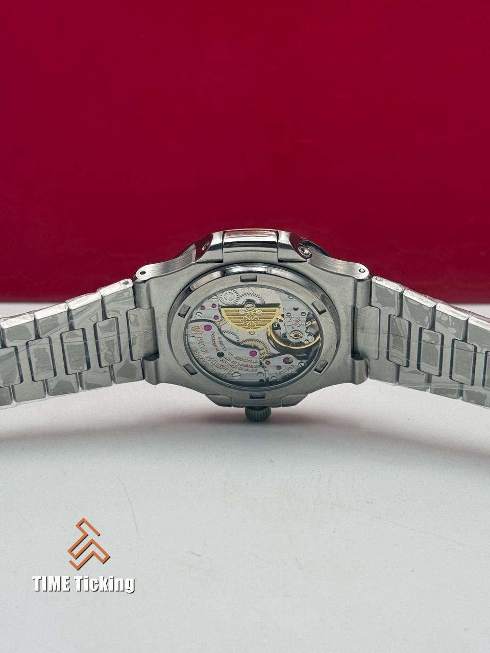 Patek Philippe Nautilus Moonphase 40mm Stainless Steel Black Gradient dial. - Image 5