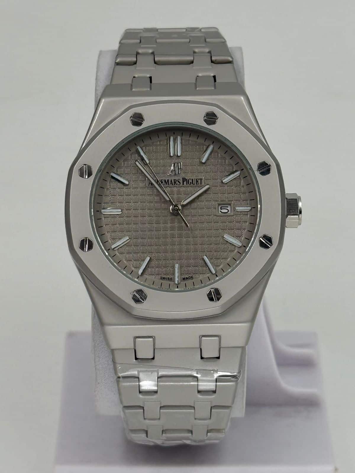 Audemars Piguet Royal Oak Grey Dial stainless steel case - Image 5