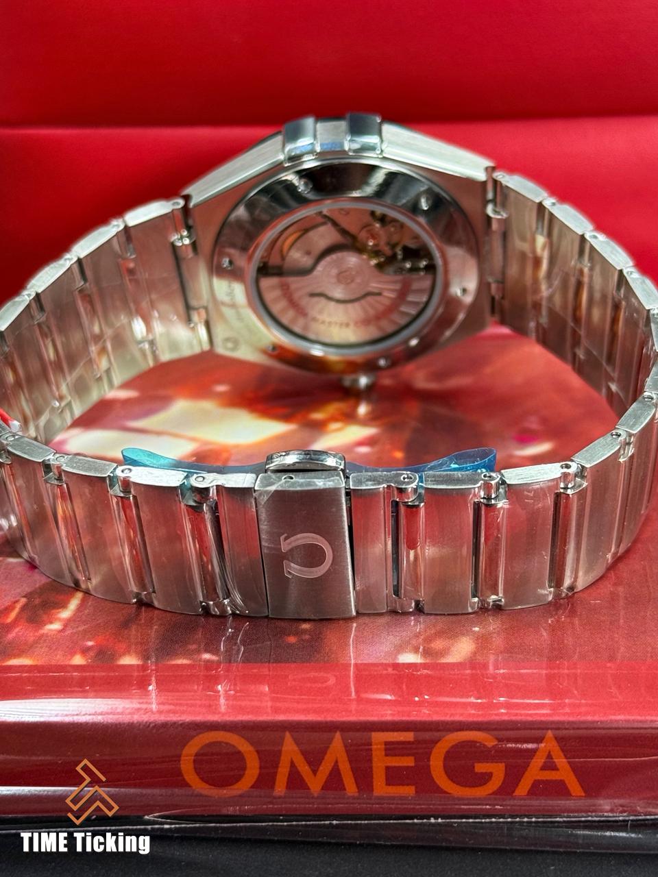 Omega Constellation Co-Axial Master Chronometer 41mm,Green Meteorite Dial Automatic Watch - Image 6