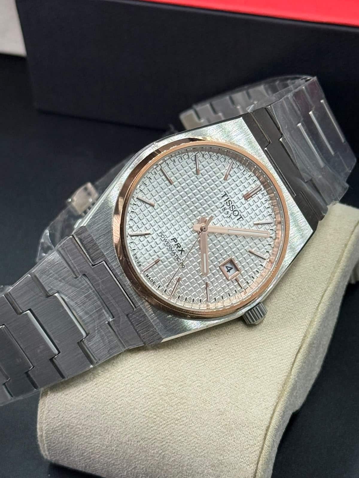 Tissot PRX Powermatic 80 38mm Silver-White Dial Stainless Steel Automatic Men’s Watch. - Image 8