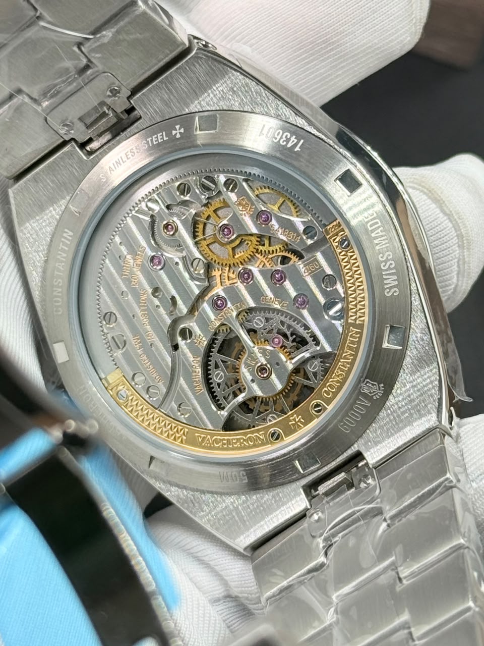 Vacheron Constantin Overseas Tourbillon Manual Winding Men's Watch Black. - Image 3