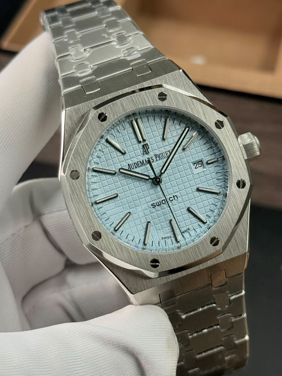 Audemars Piguet Royal Oak Ice-blue Dial Stainless Steel Automatic 41 mm - Image 2