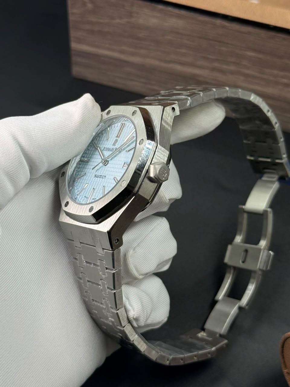 Audemars Piguet Royal Oak Ice-blue Dial Stainless Steel Automatic 41 mm - Image 4