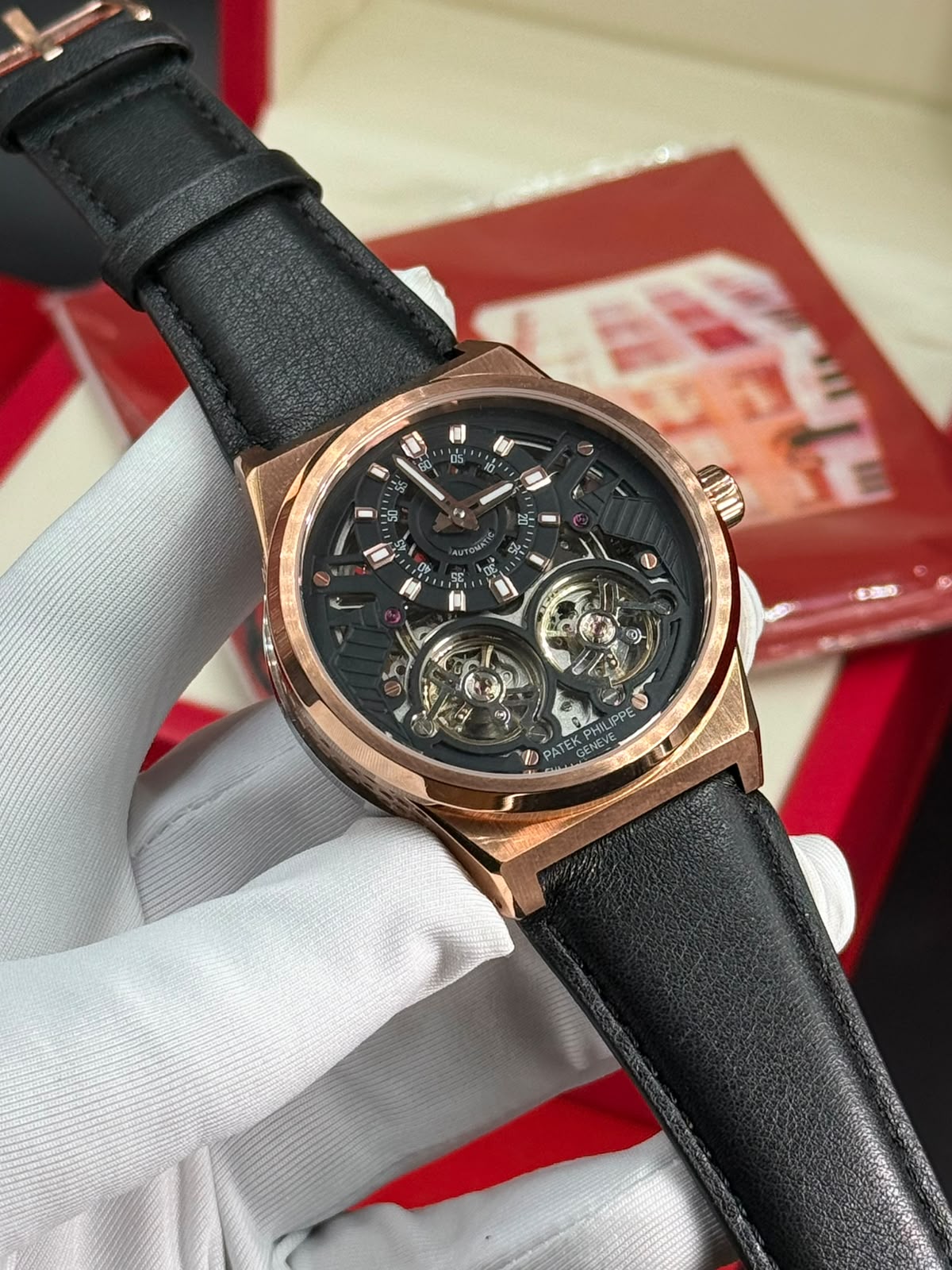 Patek Philippe Grand Complications Double Tourbillon. - Image 3