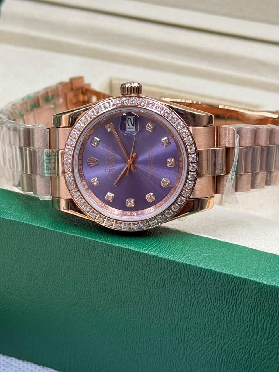 Rolex Lady-Datejust 28mm Automatic Watch - Image 4