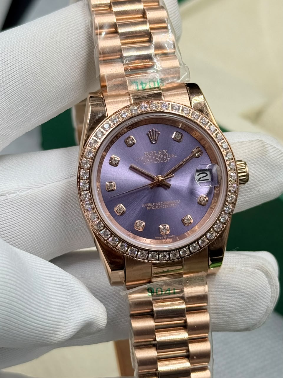Rolex Lady-Datejust 28mm Automatic Watch - Image 3