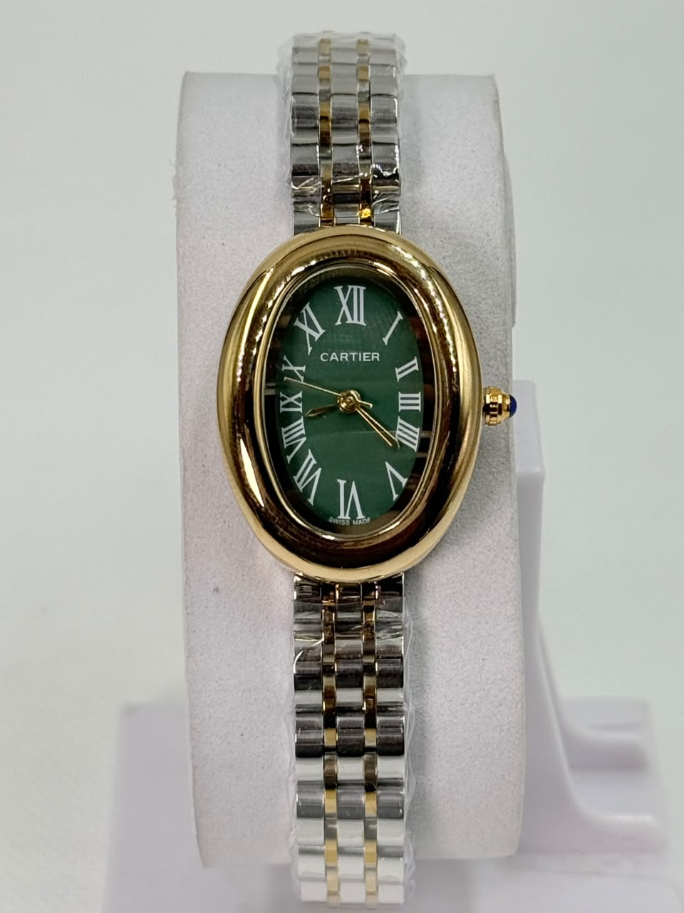 Cartier Baignoire luxury Green Dial Women’s Watch - Image 5