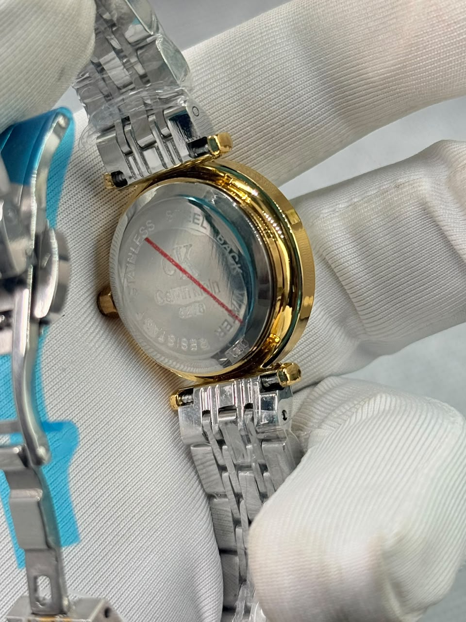Calvin Klein two-tone quartz Dress watch for women - Image 5