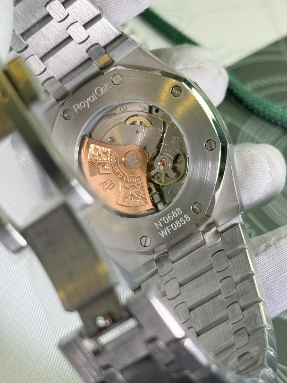 Audemars Piguet Royal Oak Grey Ruthenium-Toned Dial Stainless Steel Automatic 41 mm - Image 5