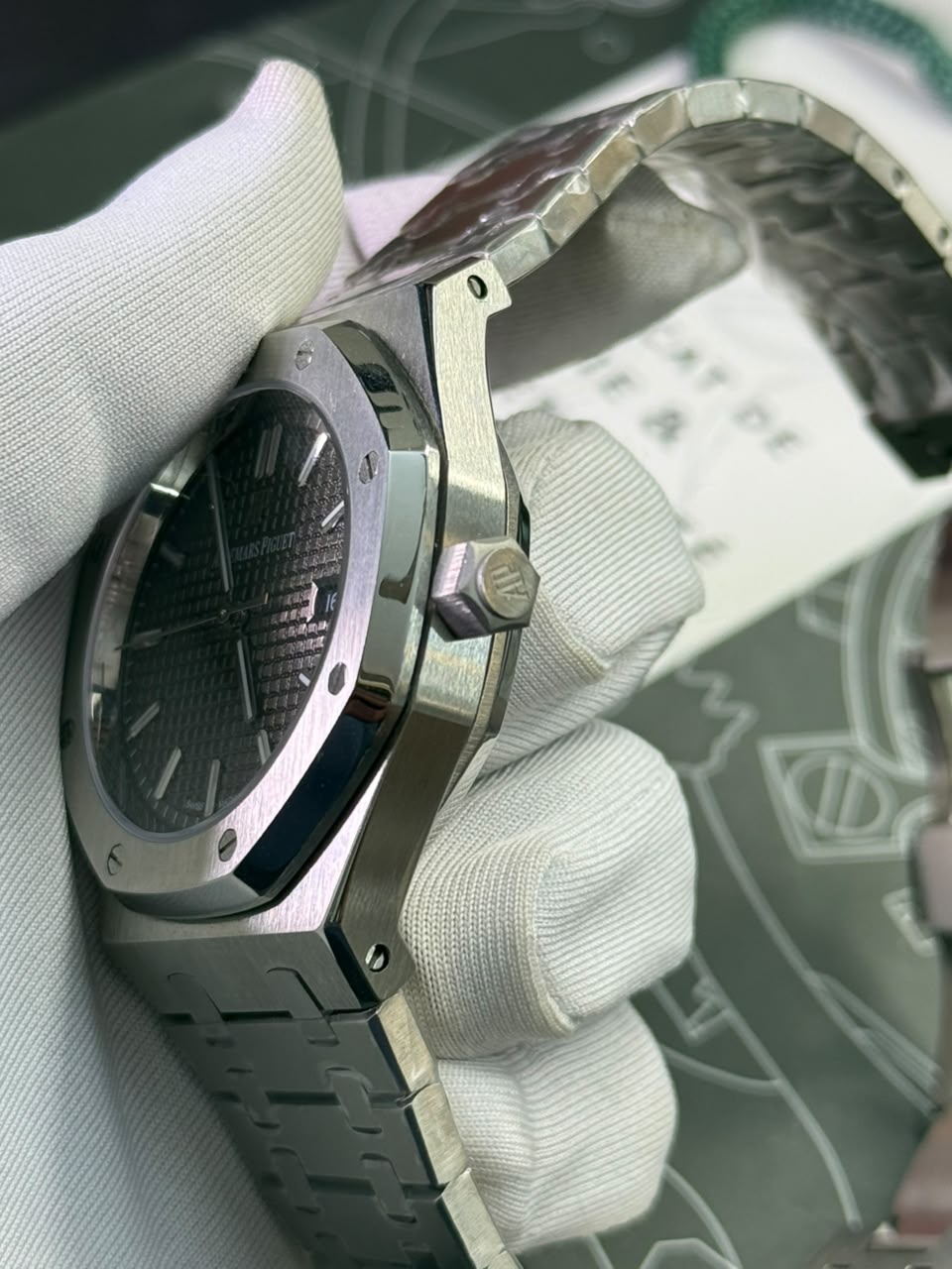 Audemars Piguet Royal Oak Slate grey Dial Stainless Steel Automatic 41 mm - Image 4