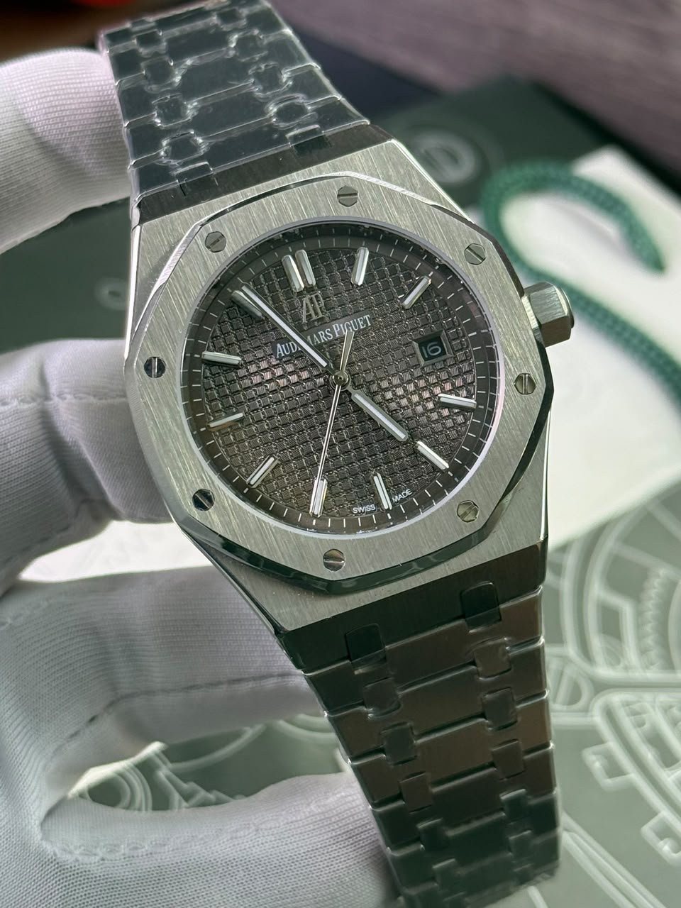 Audemars Piguet Royal Oak Slate grey Dial Stainless Steel Automatic 41 mm - Image 2