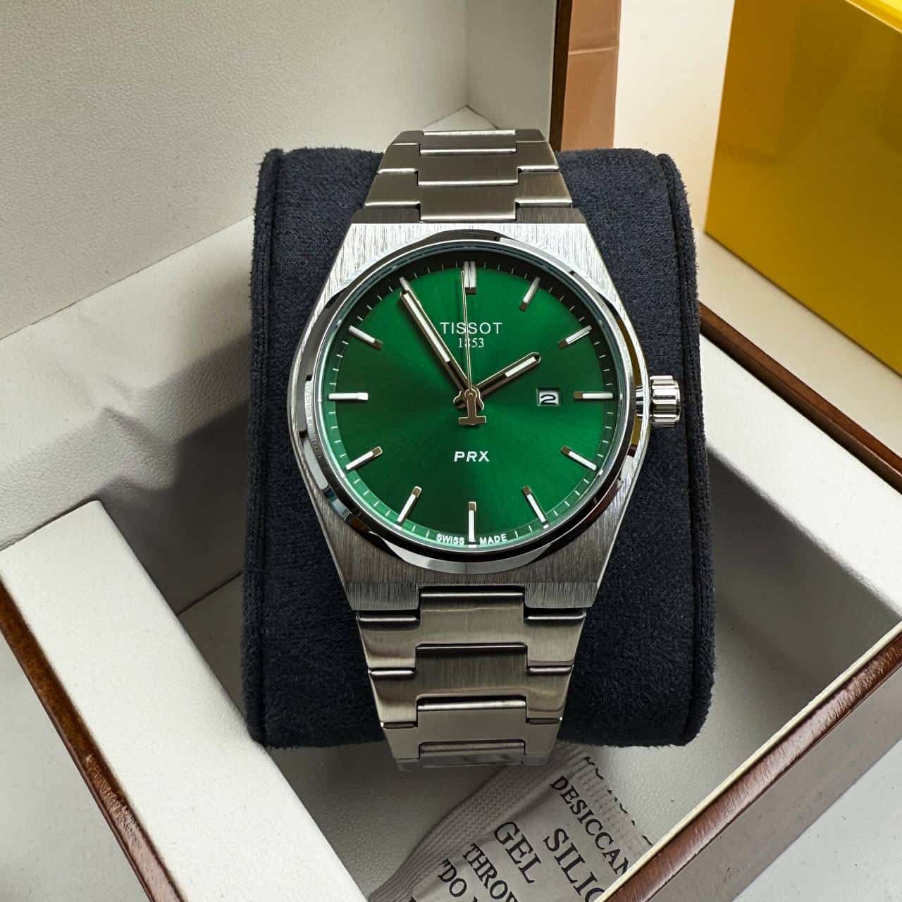 TISSOT P R X 40MM Quartz SS Green Dial Men’s Watch - Image 8