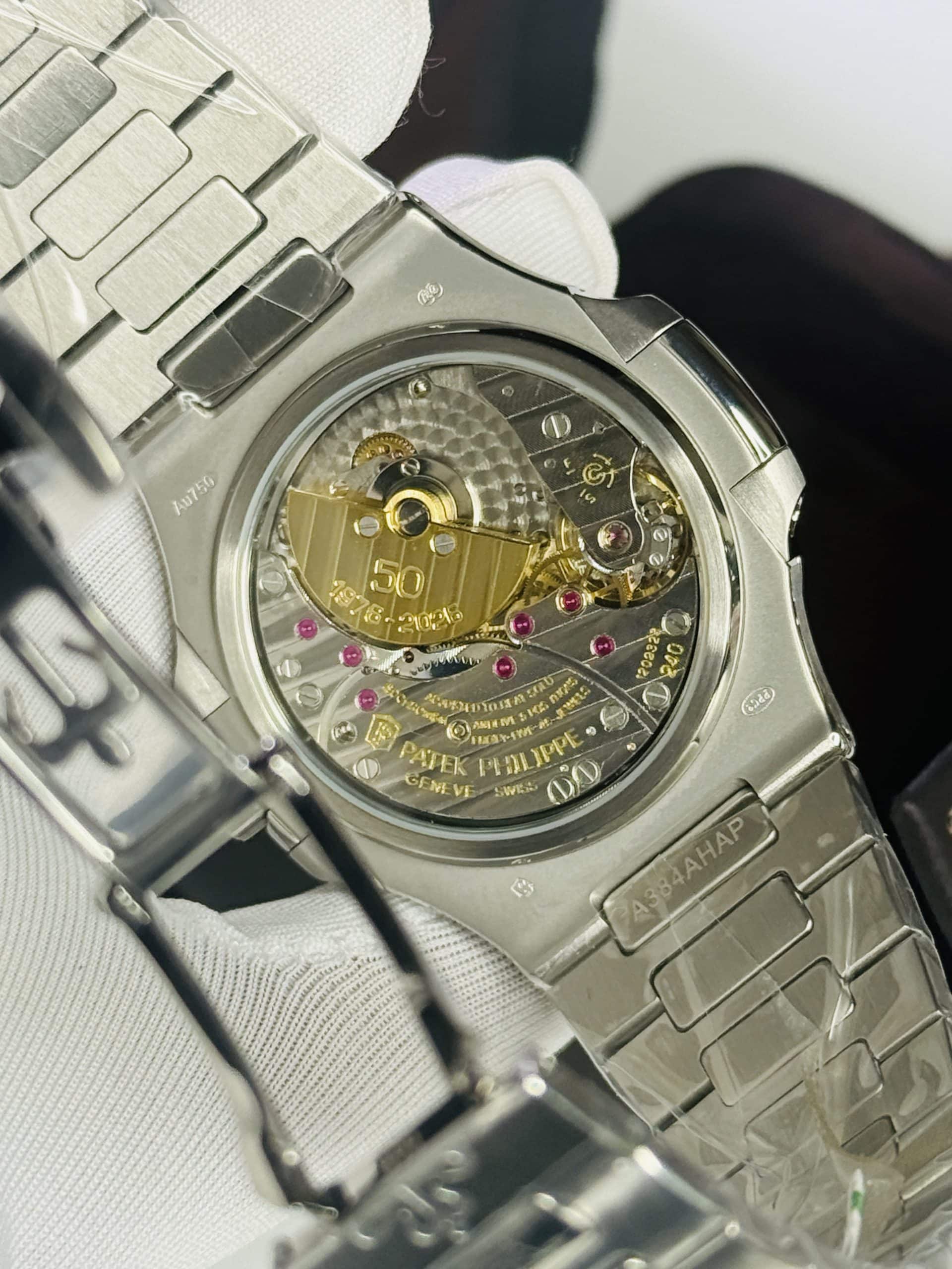 Patek Philippe Nautilus Ref. 5810/1G-001 Blue Dial Stainless Steel Bracelet Watch - Image 11