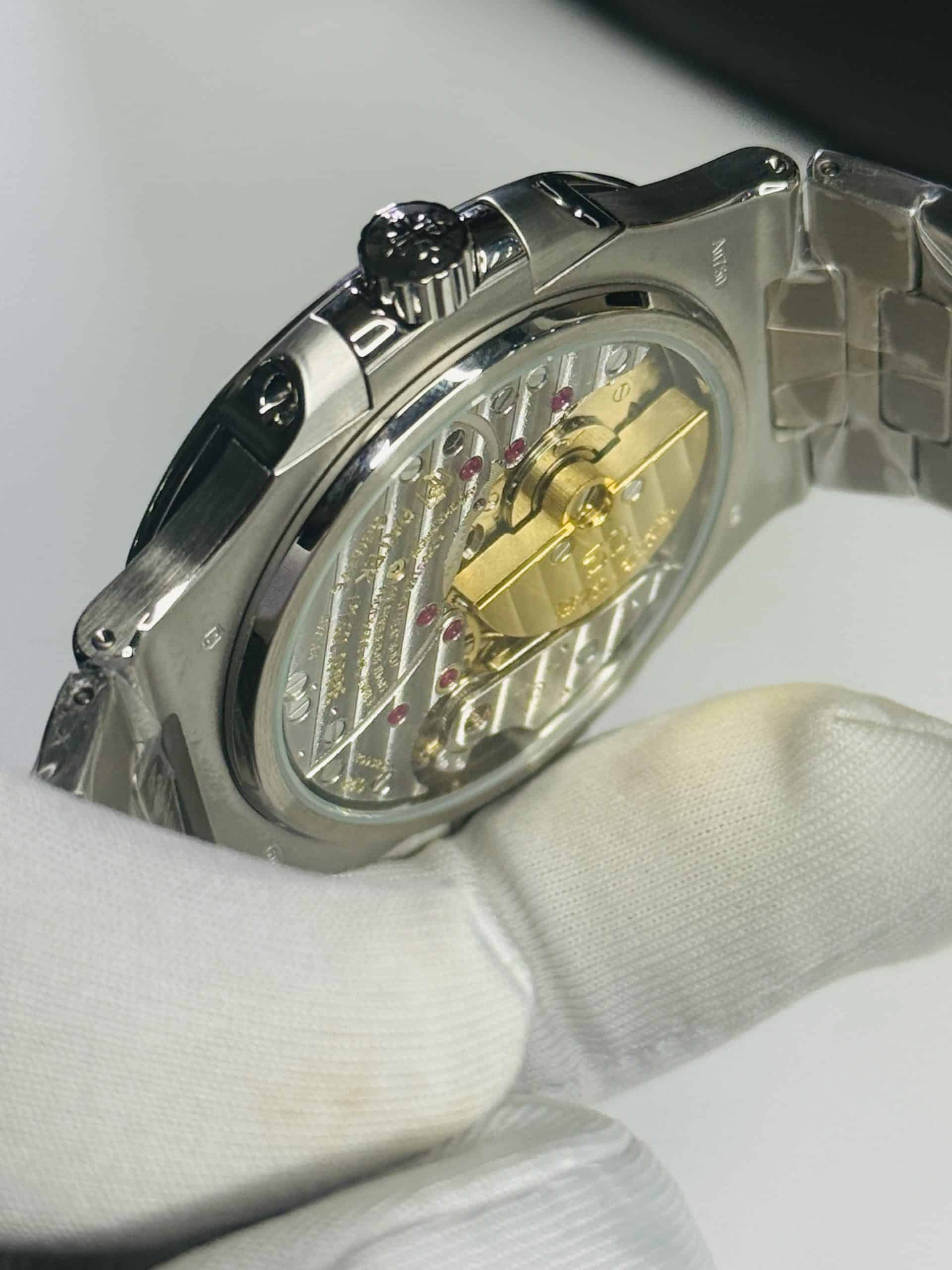 Patek Philippe Nautilus Ref. 5810/1G-001 Blue Dial Stainless Steel Bracelet Watch - Image 13